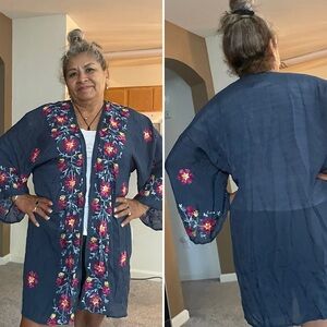 Beautiful Embroidered Cover up